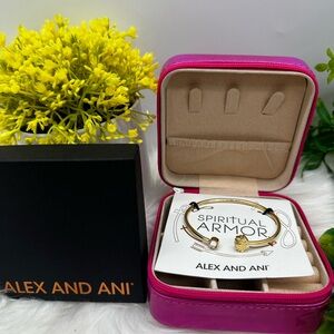 Alex and Ani cuff Gold Bracelet